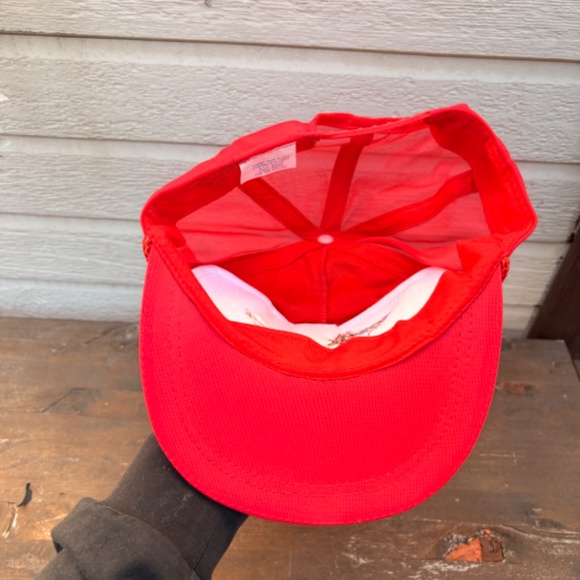 Vintage Llano Grande Lake Park texas trucker hat rope red snapback donkey - Picture 5 of 5